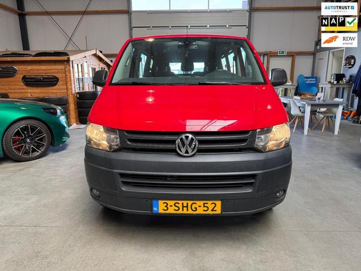 Volkswagen Transporter Kombi 2.0 TDI L2H1 Highline 8 PERSOON, Auto's, Volkswagen, Bedrijf, Te koop, Transporter, ABS, Airbags