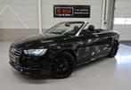 Audi S3 Cabriolet 2.0 TFSI S3 quattro Zwart Leer Navigatie 1, Auto's, Audi, Automaat, S3, Gebruikt, 4 stoelen