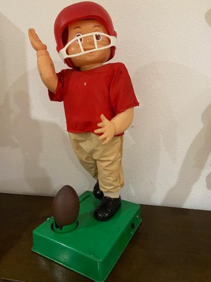 American football-player toy Japan by Bandai., Verzamelen, Speelgoed, Zo goed als nieuw, Ophalen of Verzenden