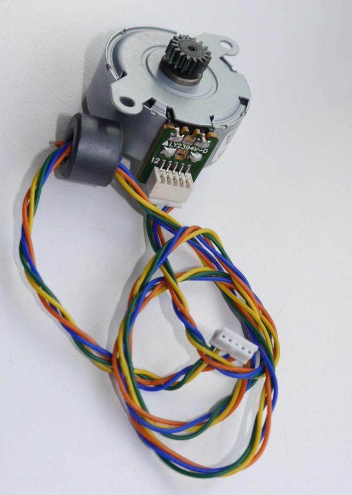 Mitsumi Stappenmotor M35SP-9T, Computers en Software, Printers, Gebruikt, Ophalen of Verzenden