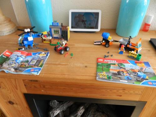 2x Lego junior sets ( 10751 en 10750 ) compleet met boekje, Kinderen en Baby's, Speelgoed | Duplo en Lego, Zo goed als nieuw, Lego