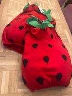 Aardbeien kostuum - Maat m, Ophalen of Verzenden, Zo goed als nieuw, 110 t/m 116, Jongen of Meisje