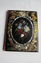 Antieke Engelse Victoriaanse papier mache blotter c.1875, Ophalen of Verzenden