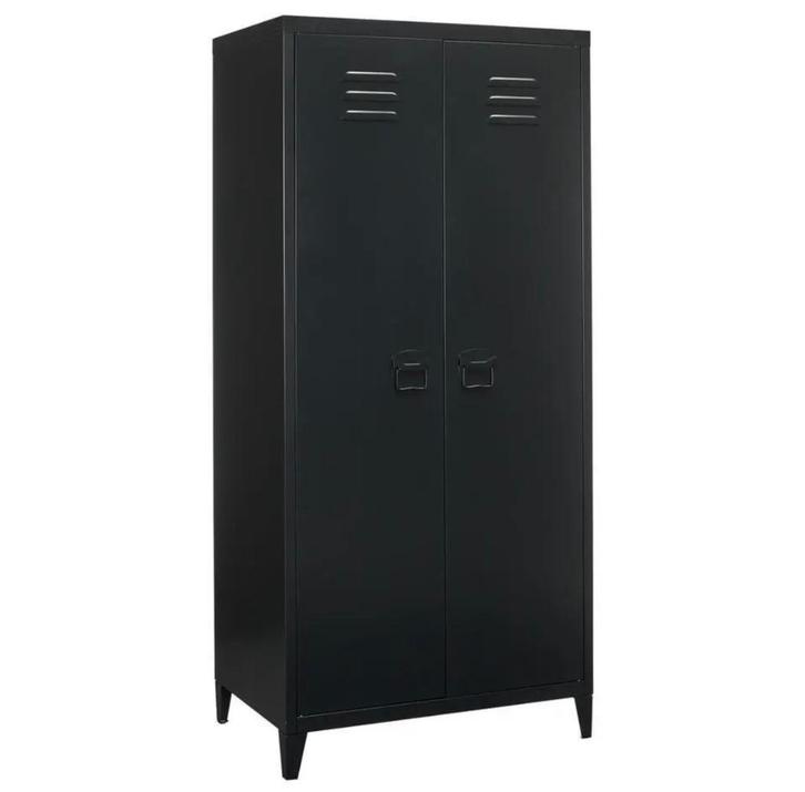 Locker Kast (Kwantum, grijs), Huis en Inrichting, Kasten | Lockerkasten, Gebruikt, Ophalen