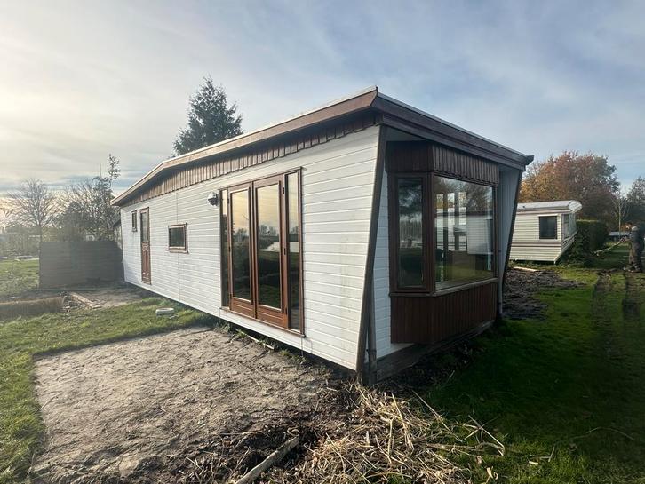 Kunstof chalet 2 slaapkamers dubbelglas gratis gebracht♦️, Huis en Inrichting, Kachels, Gebruikt, Vrijstaand, Overige soorten