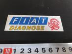sticker FIAT Diagnose, Verzamelen, Stickers, Ophalen, Zo goed als nieuw, Bedrijf of Vereniging