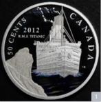 Canada - 50 Cent R.M.S. Titanic 2012 coin, Postzegels en Munten, Verzenden, Noord-Amerika, Setje