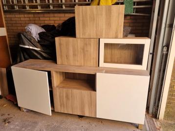 IKEA BESTA TV Meubel + Bovenkastjes