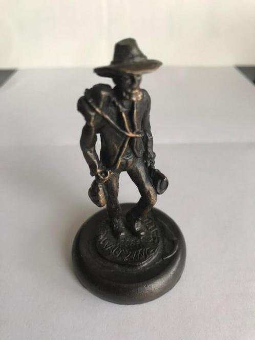 Bronzenbeeldje -Waltzing Matilda-, Antiek en Kunst, Antiek | Koper en Brons, Ophalen of Verzenden