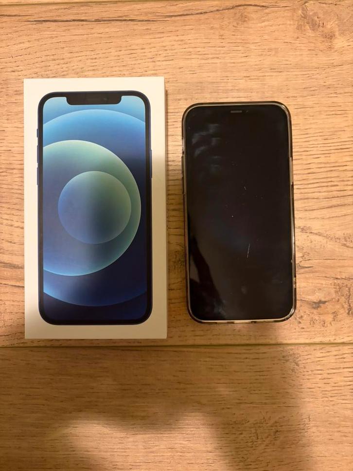 Apple iphone 12 64gb, Telecommunicatie, Mobiele telefoons | Apple iPhone, Gebruikt, 64 GB, Zonder abonnement, iPhone 12, Blauw