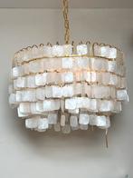 Black friday ! Xl formaat Capiz vintage schelpen hanglampen, Baak, Ophalen of Verzenden, Baak, Baak