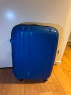 Travelz Blauwe Koffer - Compact en Handig, Sieraden, Tassen en Uiterlijk, Koffers, Gebruikt, 50 tot 60 cm, Hard kunststof, Slot