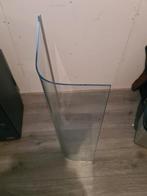 Gebogen vitrine glas 90 cm, Ophalen of Verzenden, Zo goed als nieuw