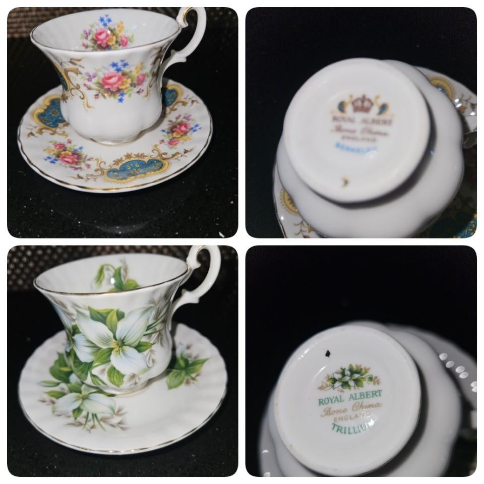 Engelse kopjes, Huis en Inrichting, Keuken | Servies, Ophalen of Verzenden, Porselein, Overige stijlen, Kop(pen) en/of Schotel(s)