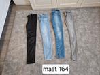 4 broeken draagmaat 164, Kinderen en Baby's, Kinderkleding | Maat 164, Broek, Meisje, Only, Ophalen of Verzenden