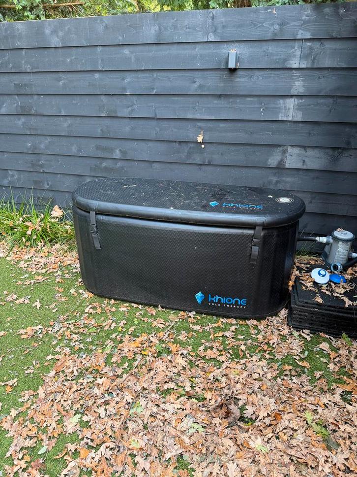 Khione Cold Therapy IJsbad, Tuin en Terras, Bubbelbaden en Hottubs, Zo goed als nieuw, Vast, Filter, Ophalen of Verzenden