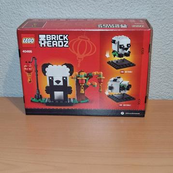 Lego brickheadz 40466, Chinees Nieuwjaar panda's  beschikbaar voor biedingen