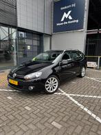 Volkswagen Golf Variant exlusive 1.4 TSI 122pk 2012 Zwart, Auto's, Volkswagen, Voorwielaandrijving, Zwart, 4 cilinders, Leder
