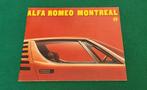 Alfa Romeo MONTREAL brochure 1970 NL, Ophalen of Verzenden, Zo goed als nieuw, Alfa Romeo