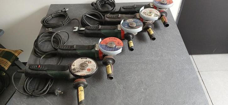 Metabo haakse slijper slijptol slijpmachine 230V (gebruikt), Doe-het-zelf en Verbouw, Gereedschap | Slijpmachines, Gebruikt, Haakse handslijpmachine