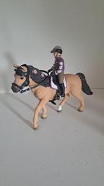 Schleigh paard met ruiter en accessoires., Ophalen of Verzenden, Zo goed als nieuw, Paard, Beeldje of Figuurtje