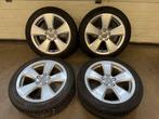 Originele winterset Audi A3 8v 5x112 225-45-17 continental, Gebruikt, Banden en Velgen, 17 inch, Personenwagen