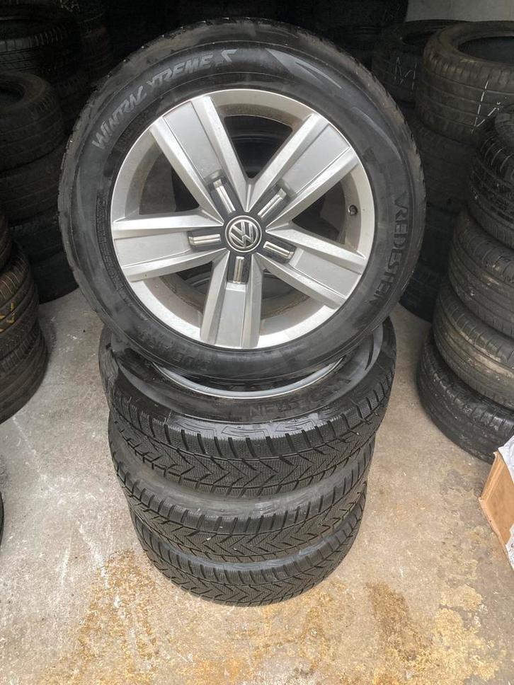 ❄️17 inch Devonport  VW transporter velgen met winterbanden, Auto-onderdelen, Banden en Velgen, Velg(en), Winterbanden, 17 inch