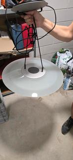 Space age UFO hanglamp, Ophalen, Space age, Minder dan 50 cm, Glas