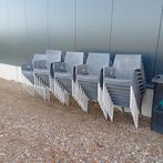 37x partij stevige terras stapel stoelen stoelen T.E.A.B, Ophalen, Gebruikt