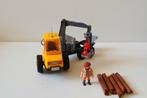 Playmobil Boomstammen Truck, Ophalen of Verzenden, Gebruikt