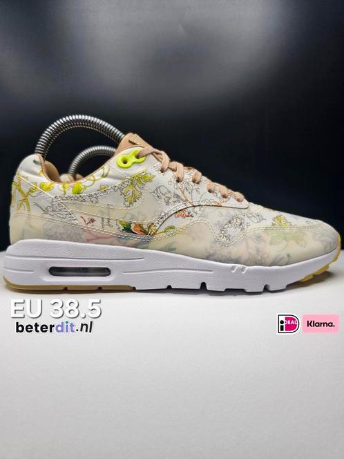 Nike Air Max 1 Ultra QS 'Liberty Floral'
Maat: 38.5, Kleding | Dames, Schoenen, Zo goed als nieuw, Sneakers of Gympen, Ophalen of Verzenden