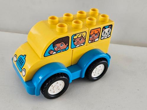 Lego duplo 10851 - mijn eerste bus - compleet, Kinderen en Baby's, Speelgoed | Duplo en Lego, Zo goed als nieuw, Duplo, Ophalen of Verzenden
