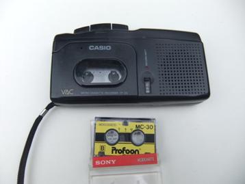 Microcassette-recorder Casio TP-35 beschikbaar voor biedingen