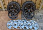 Originele Opel Astra H velgen met bijbehorende covers., Ophalen, Gebruikt, Opel