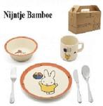 Nijntje kinderservies bamboevezel 6-delig, Verzenden, Nieuw