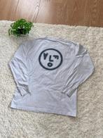 Olaf Oversized Longsleeve Wit met Grijze Details - Maat M, Olaf, Maat 48/50 (M), Wit, Ophalen of Verzenden