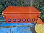 brabantia broodtrommel oranje retro vintage, Ophalen, Gebruikt