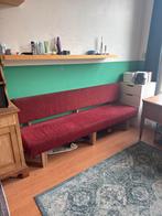 Mooie Rode Kantinebank, Antiek en Kunst, Antiek | Meubels | Stoelen en Banken, Ophalen