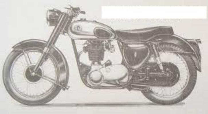Voor BSA B31 350cc oldtimer motor uit 1954, Motoren, Onderdelen | Oldtimers, Ophalen of Verzenden