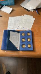 Postzegels in edelmetaal deel 1, Ophalen of Verzenden, Nederland