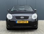 Kia Picanto 1.1 Fifteen Airco Elektrische ramen 5 deurs APK, Stof, Gebruikt, Zwart, 4 cilinders