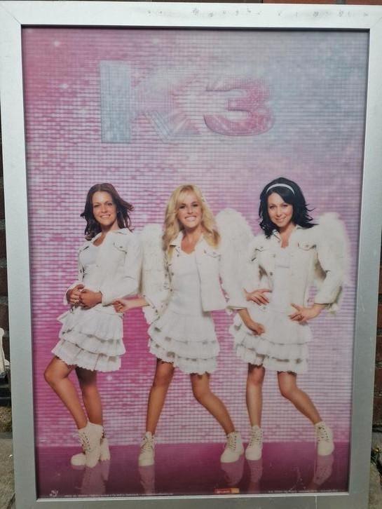 3D K3 Foto – 52 x 72 cm, Verzamelen, Posters, Gebruikt, Film en Tv, 3D, Ophalen