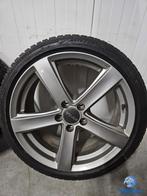 6-7mm! Ford Volvo Jaguar 18 inch antraciete velgen 5x108 win, Auto-onderdelen, Banden en Velgen, 18 inch, Gebruikt, Banden en Velgen