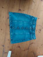 Spijker rokje jeans met knopen Nikkie mt xs, Maat 34 (XS) of kleiner, Blauw, Nikkie, Ophalen of Verzenden