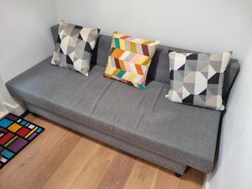 IKEA ÄLVDALEN 3-zits slaapbank, grijsbeige beschikbaar voor biedingen