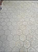 Betonnen Hexagon Klinkers - 5 tot 10 m², Tuin en Terras, Tegels en Klinkers, Ophalen, Gebruikt, Klinkers, 5 tot 10 m²