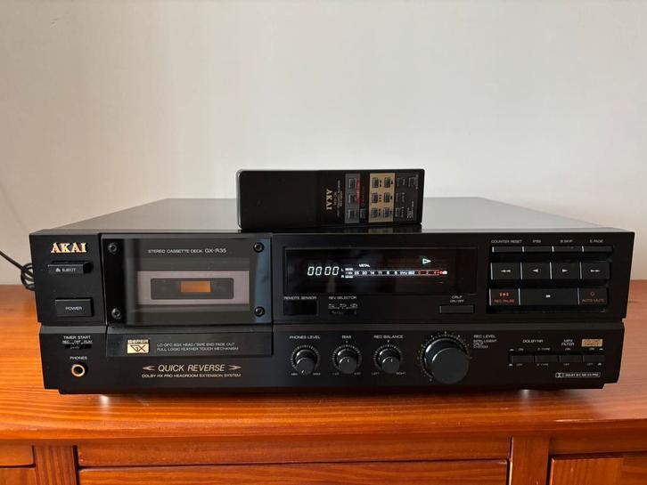 Akai cassettedeck, Audio, Tv en Foto, Cassettedecks, Akai, Auto-reverse, Ophalen of Verzenden