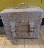 Professionele koffer voor trimgereedschap leer als nieuw, Ophalen of Verzenden, Zo goed als nieuw