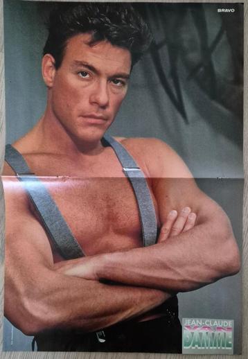 Mooie poster JEAN-CLAUDE VAN DAMME (BRAVO) beschikbaar voor biedingen