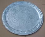 Serveerschaal Schaal Aluminium 95 cm Wanddecoratie Tafelblad, Ophalen, Gebruikt, Rond, Overige materialen